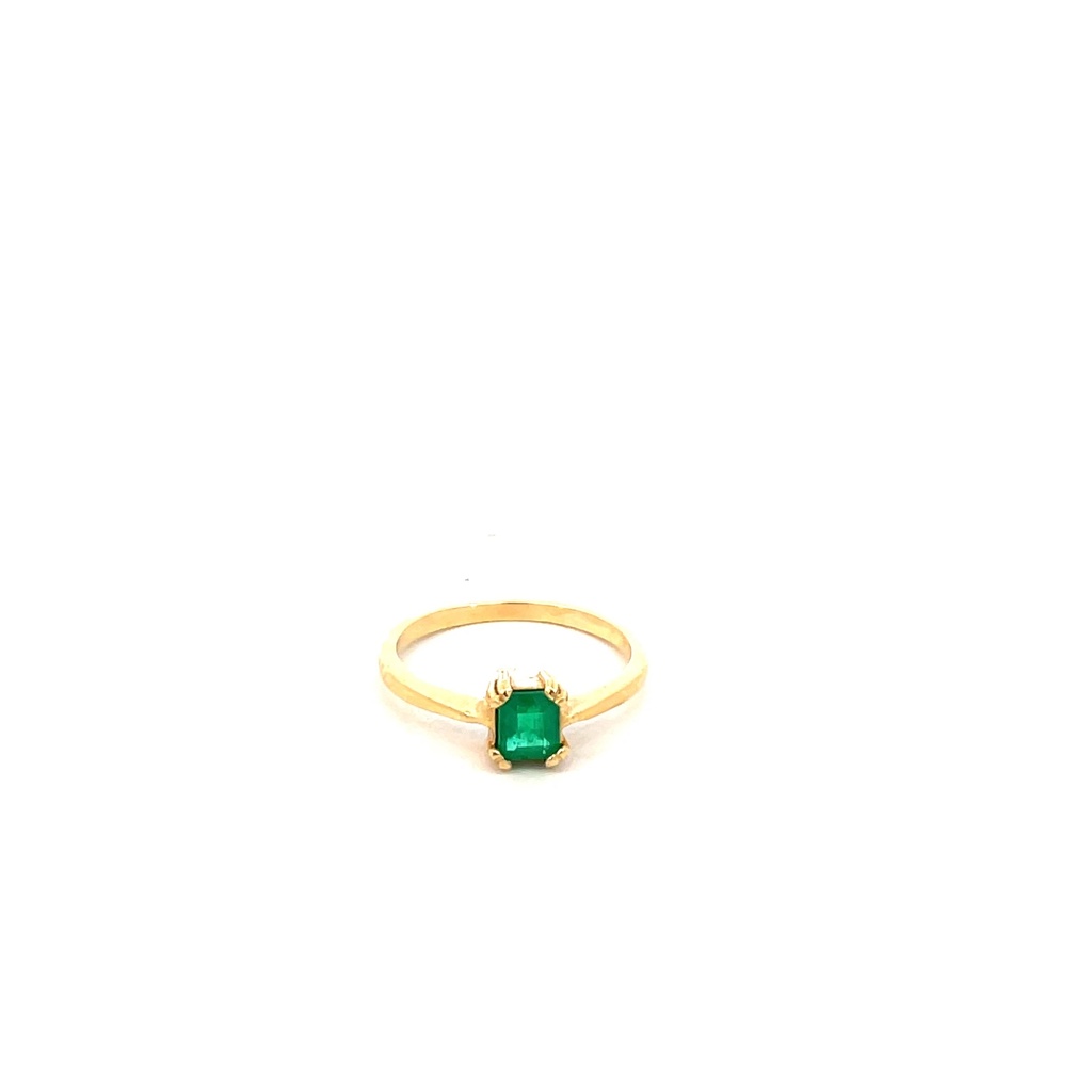 [AG402] ANILLO SOLITARIO ESM 0,55 PTS OA    