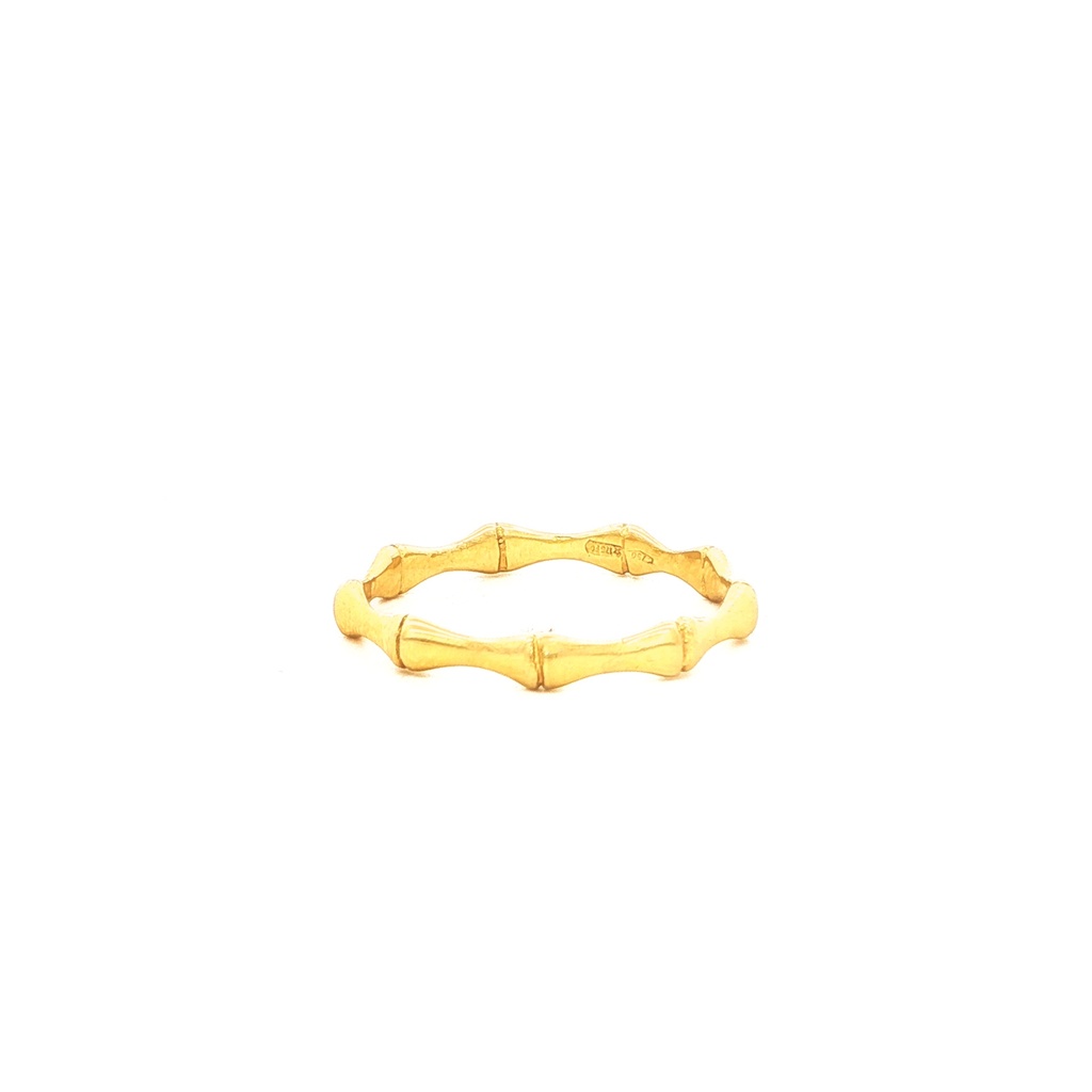 272898 ANILLO ONDAS ORO AMARILLO   