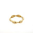 ANILLO  FIGURA ESLABONES ORO AMARILLO