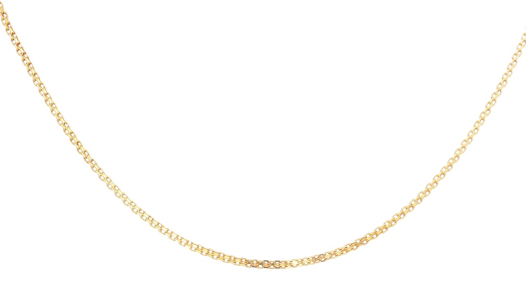 [BSKRL033DIAAMH45] CADENA BISMARK  ORO AMARILLO