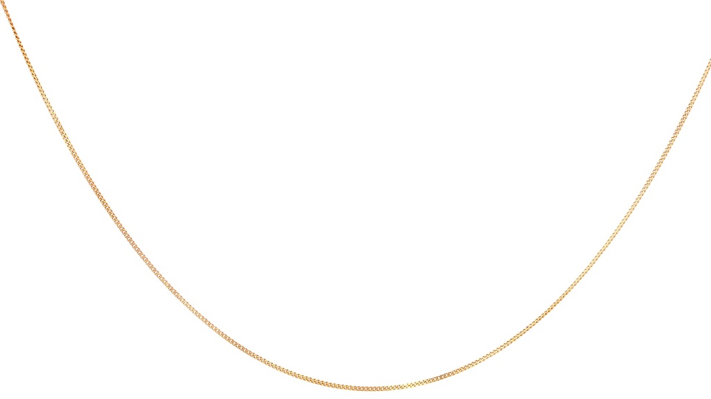 [GD020H] CADENA MINI CUBANA ORO AMARILLO