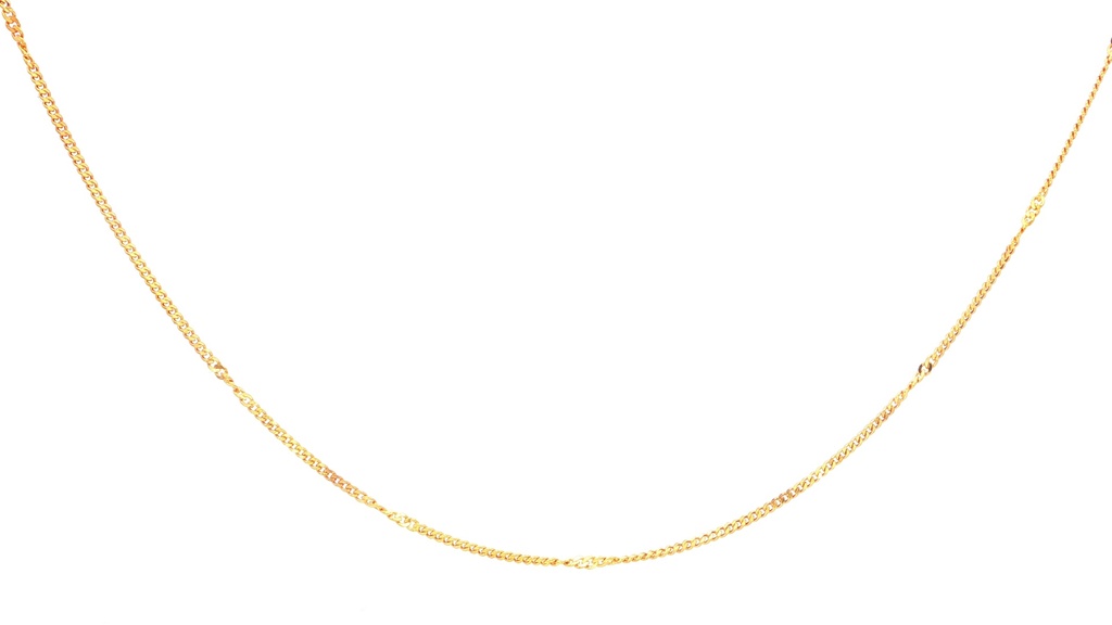 [GD030DIATWALT4H] CADENA MINICUBANA ESPECIAL ORO AMARILLO