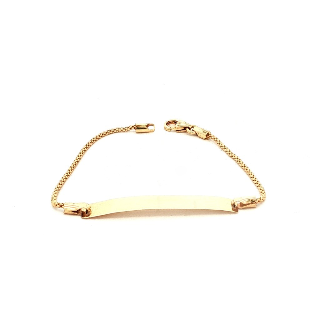PULSERA CORDON ESCLAVA ORO AMARILLO