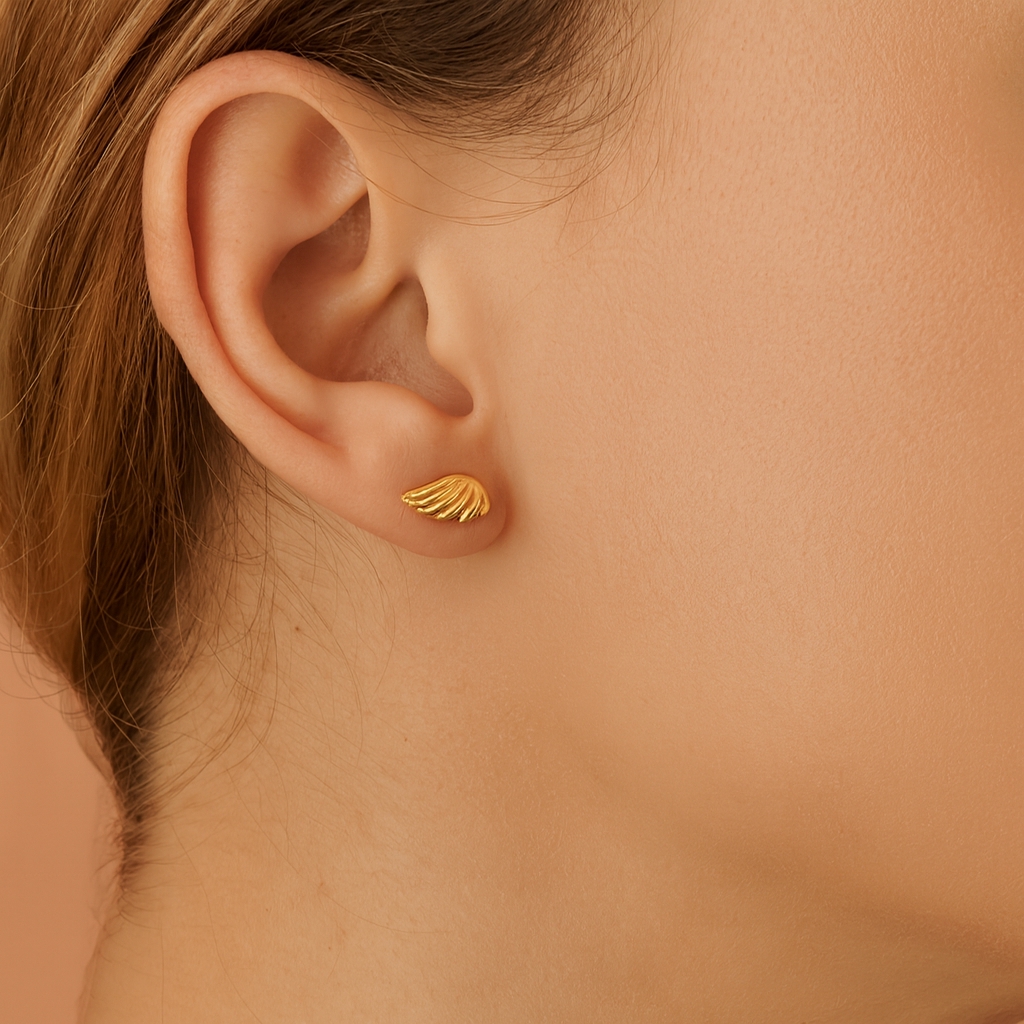 TOPOS ALAS DE ANGEL ORO AMARILLO