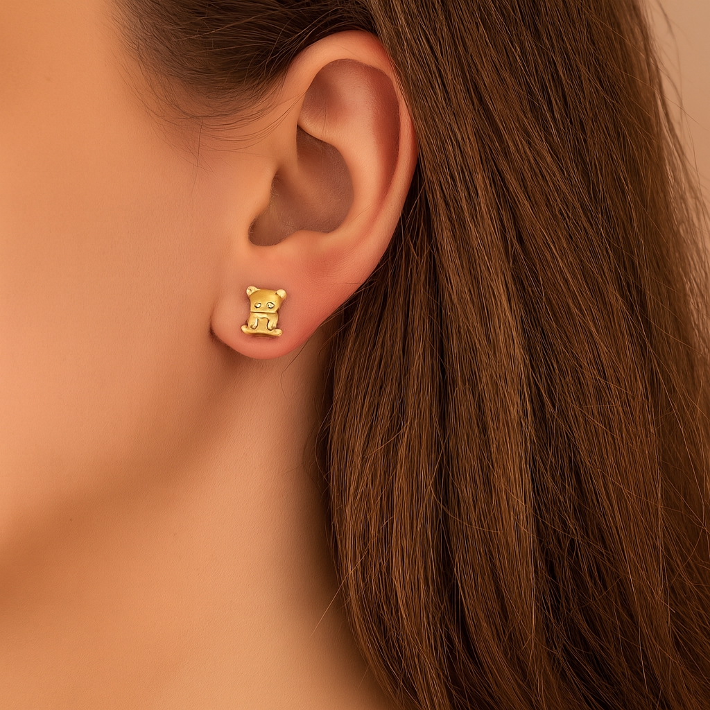 TOPOS  OSO SATINADO C/2 P. 0,80mm ORO AMARILLO