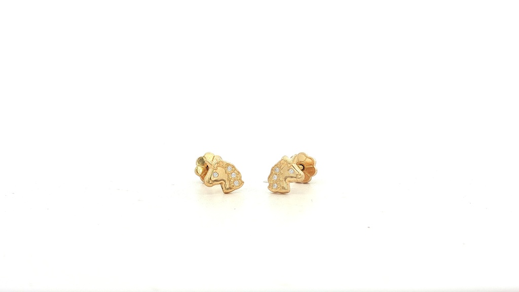 TOPOS UNICORNIO C/4 P. 0,80mm ORO AMARILLO