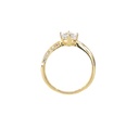 ANILLO SOLITARIO CASTING ORO AMARILLO