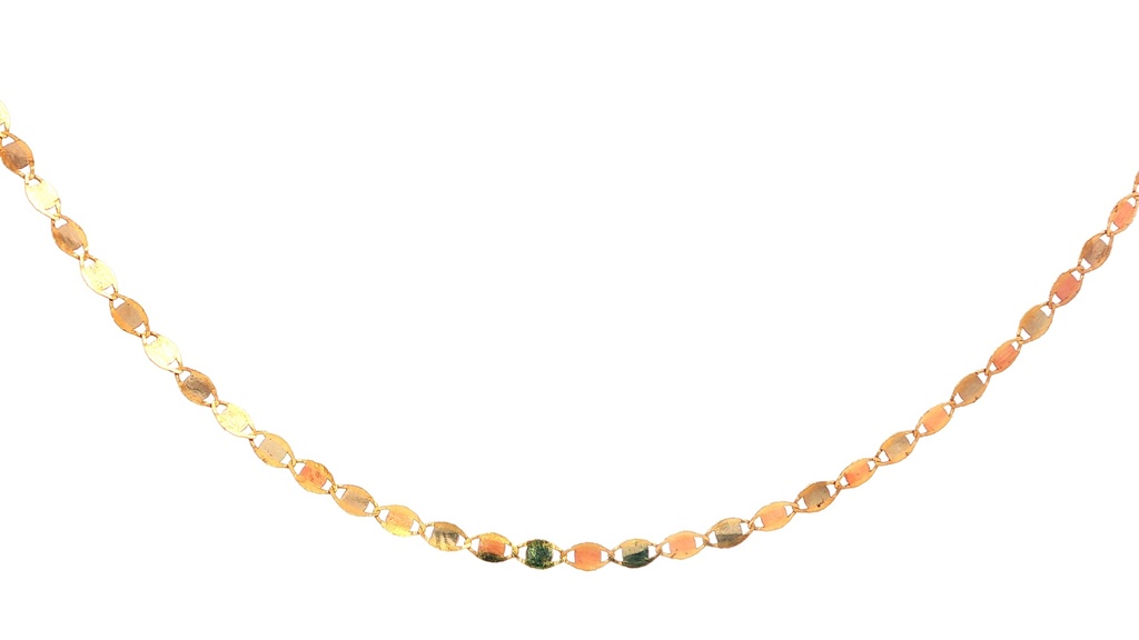 VL030LUSCHAM [WYR] CADENA PLASTINA DOS OROS