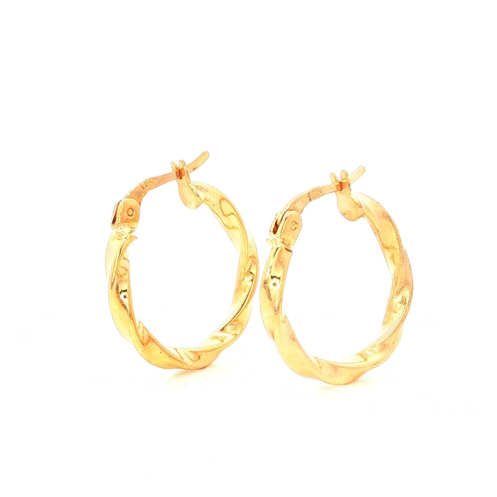 CANDONGAS MELCOCHAS LISAS ORO AMARILLO