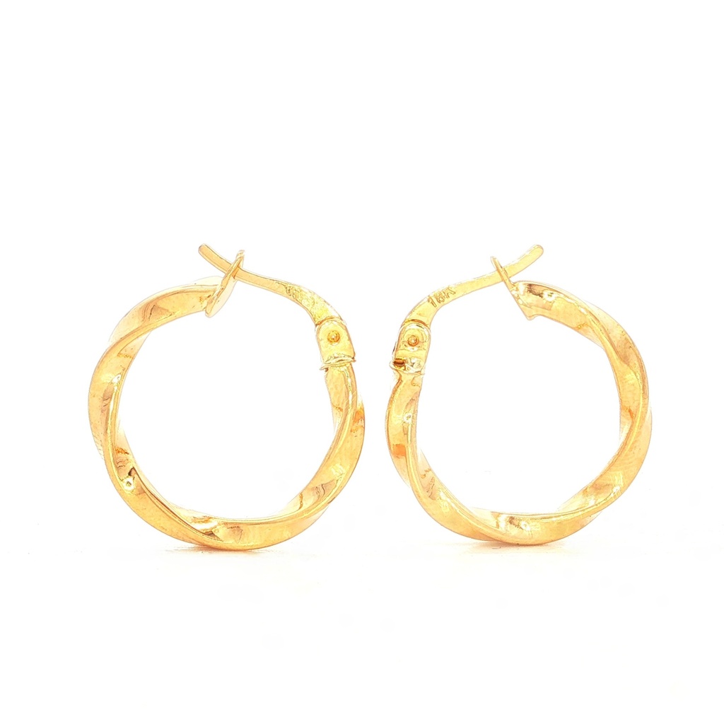 CANDONGAS MELCOCHAS LISAS ORO AMARILLO