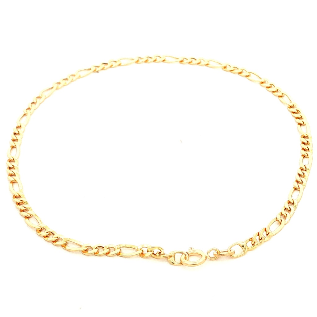 PULSERA FIGARO ORO AMARILLO