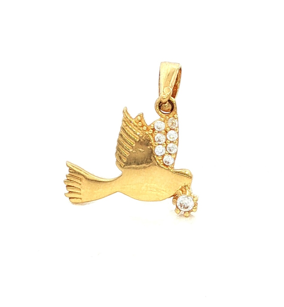 DIJE DE ESPIRITU SANTO ORO AMARILLO