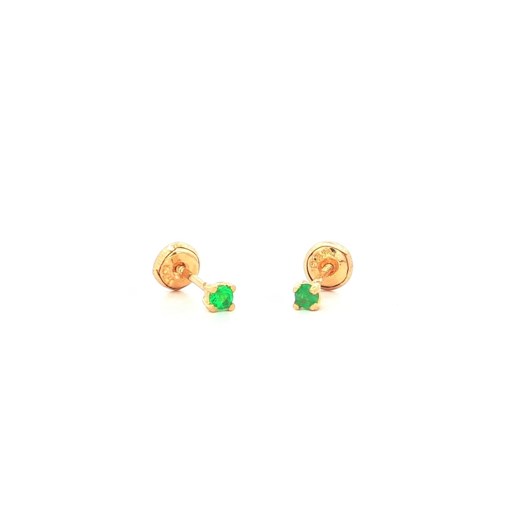 TOPOS ESMERALDA ORO AMARILLO