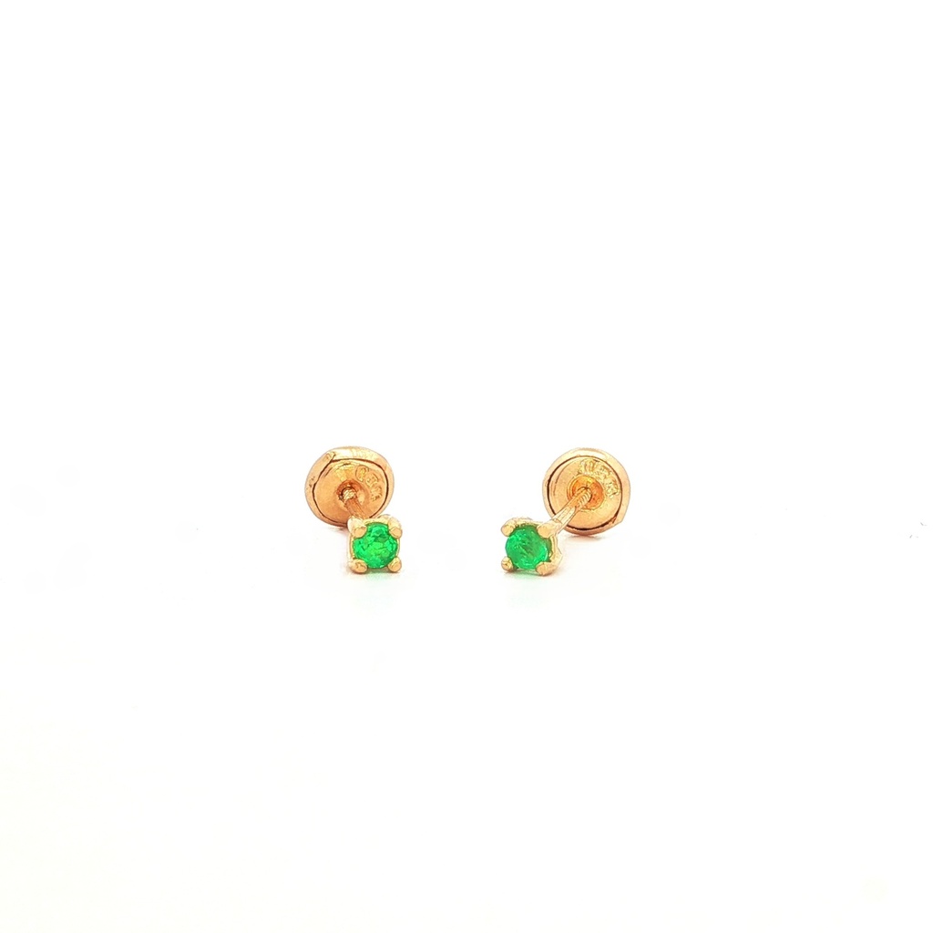 TOPOS ESMERALDA ORO AMARILLO