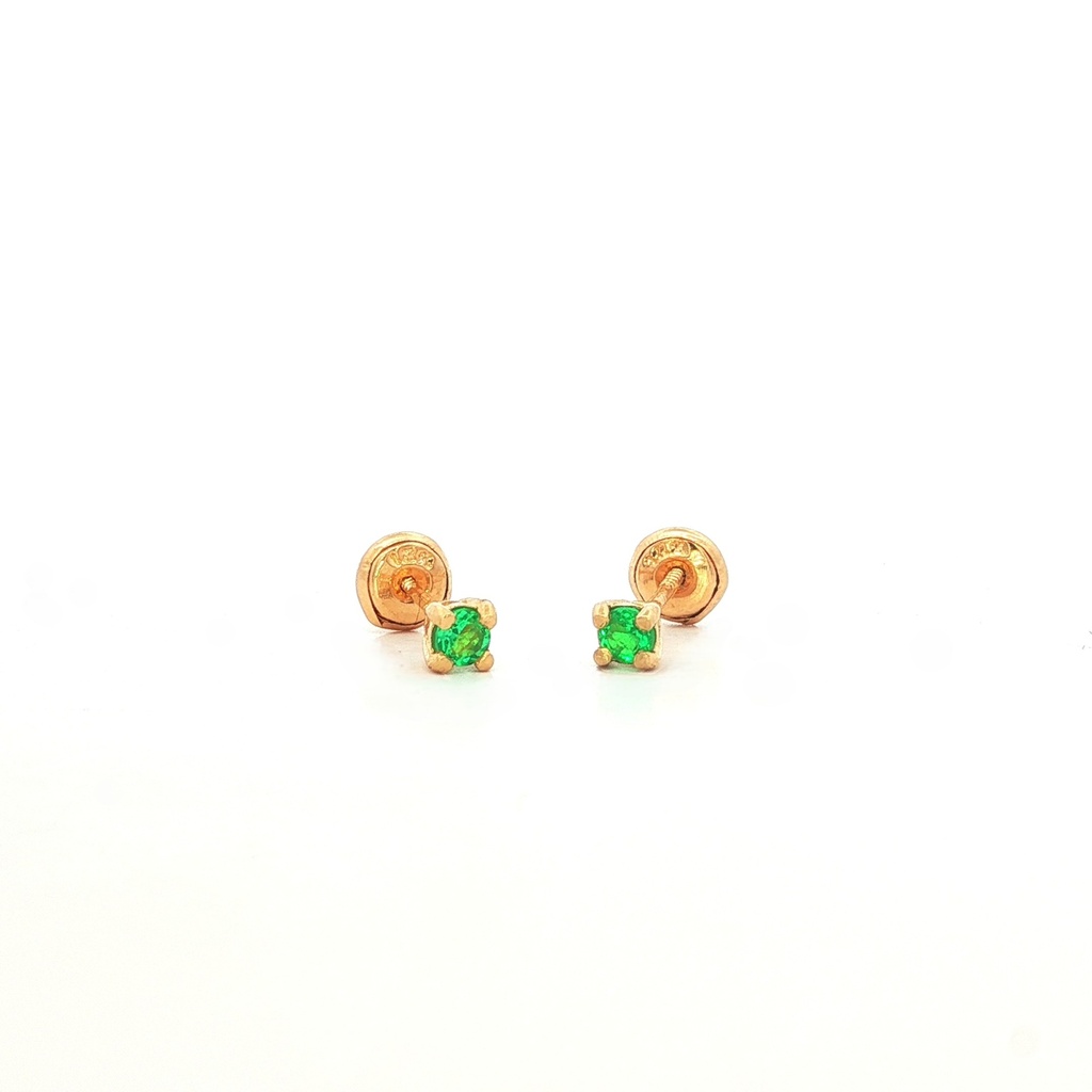 TOPOS ESMERALDA ORO AMARILLO