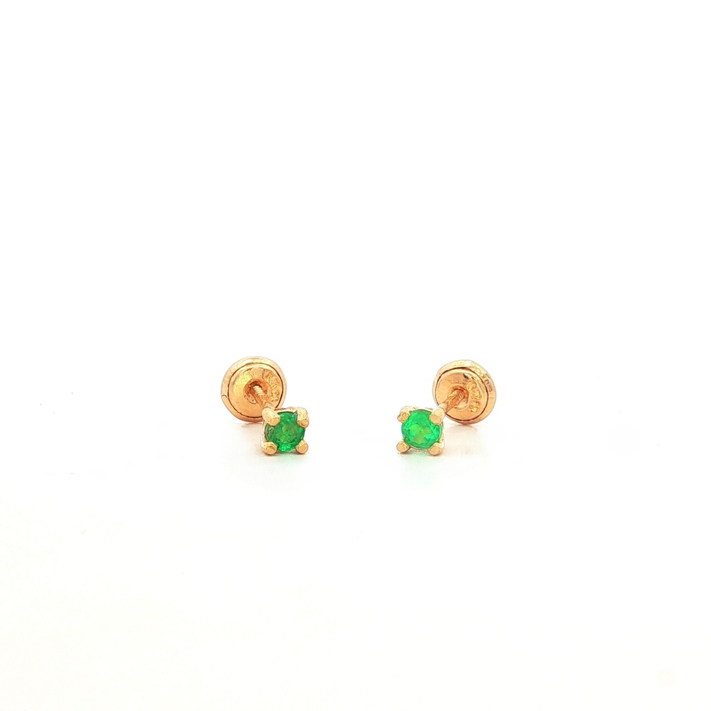 TOPOS ESMERALDA ORO AMARILLO