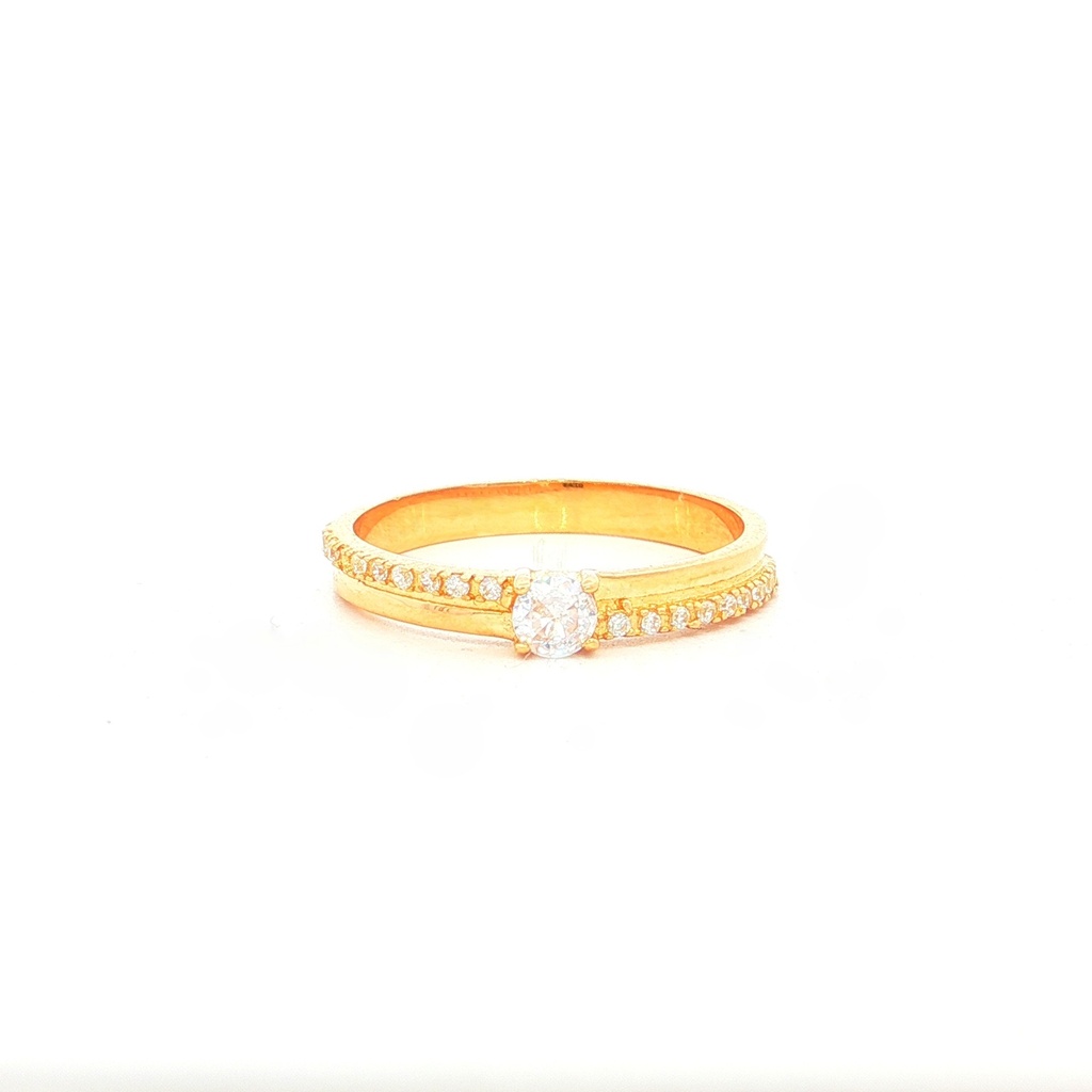 ANILLOS SOLITARIOS CASTING ORO AMARILLO