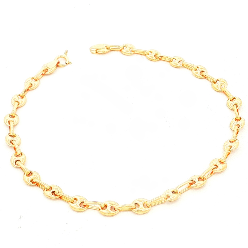 PULSERA GUCCI GRANO NUMERO 1 ORO AMARILLO