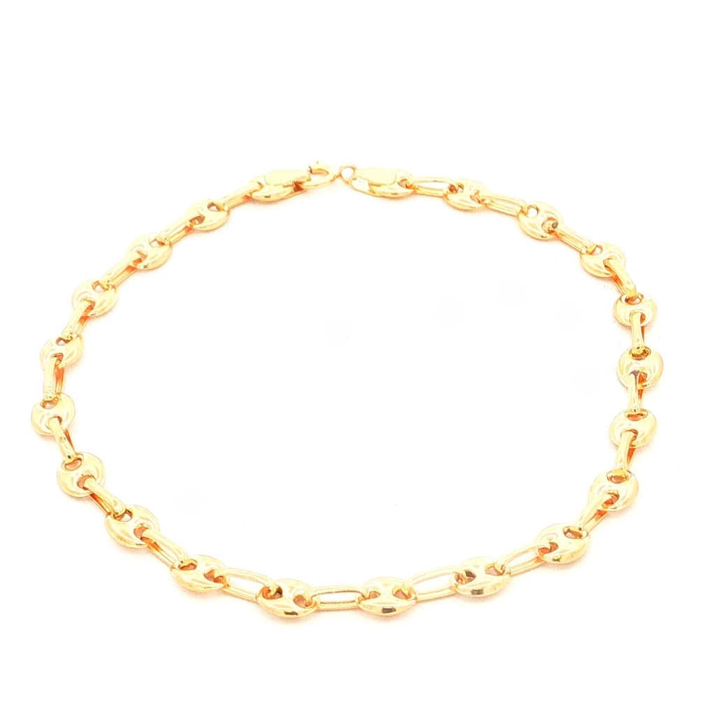 PULSERA GUCCI GRANO NUMERO 1 ORO AMARILLO