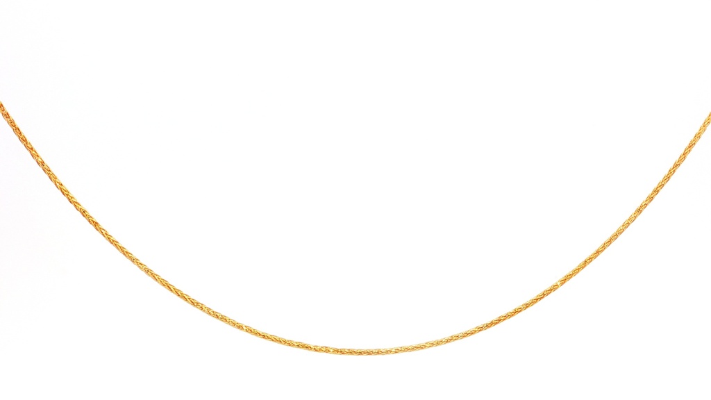 CADENA SPIGA DIAMANTADA ORO AMARILLO 