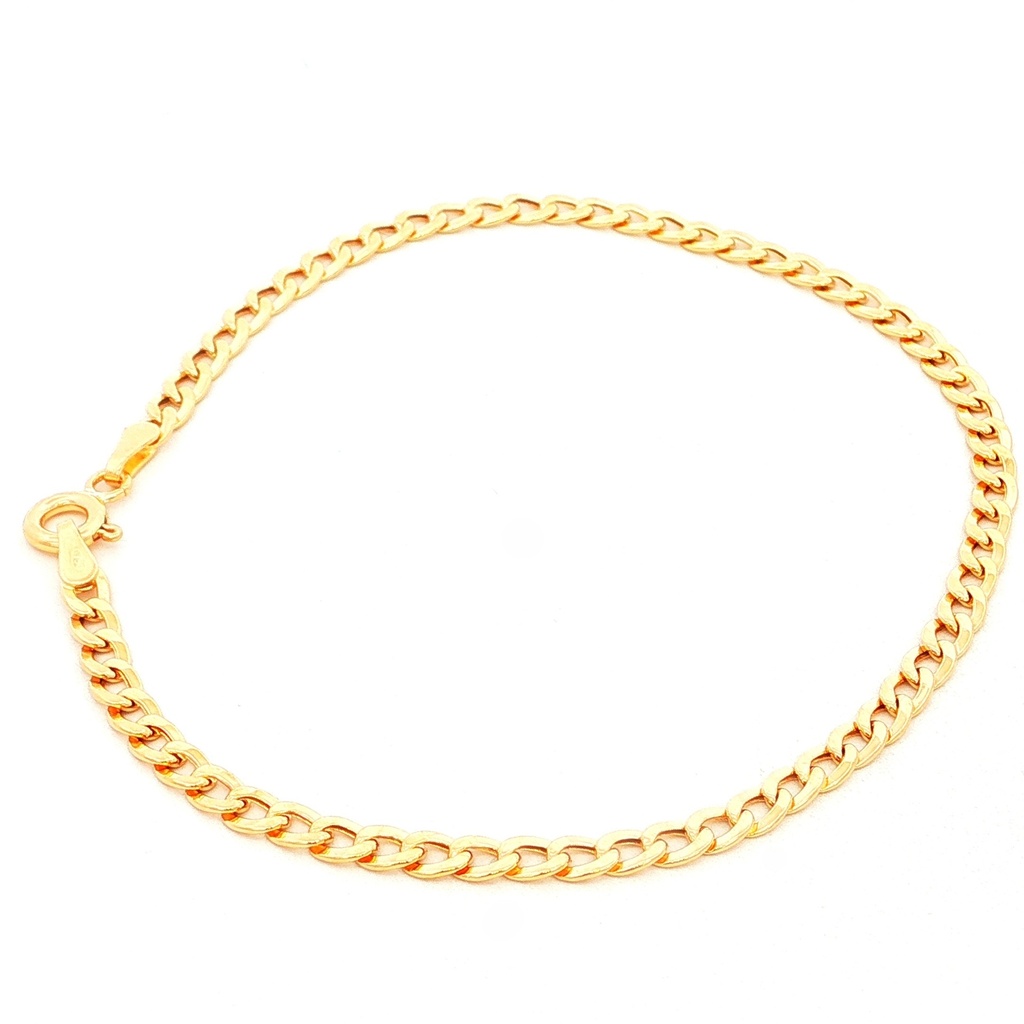 PULSERA GRUMETA ORO AMARILLO 