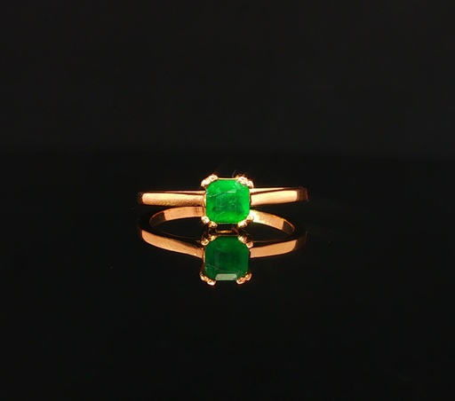 [AG417] ANILLO SOLITARIO ESM 0,7 PTS OA    