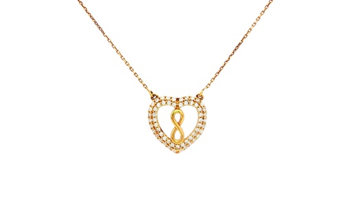 [X015] CADENA CORAZON INFINITO