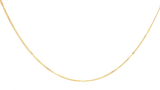 [GD030DIATWALT4H] CADENA MINICUBANA ESPECIAL ORO AMARILLO