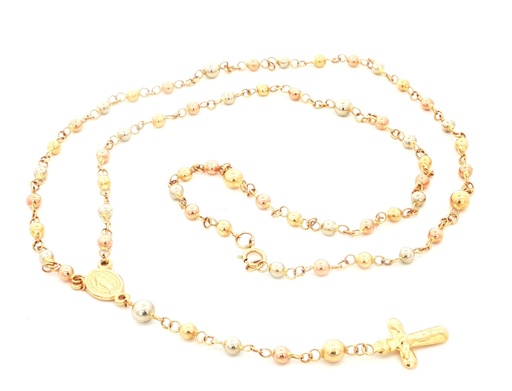 [REM24] ROSARIO TRES OROS BALINES  NUMERO 3 Y NUMERO 4