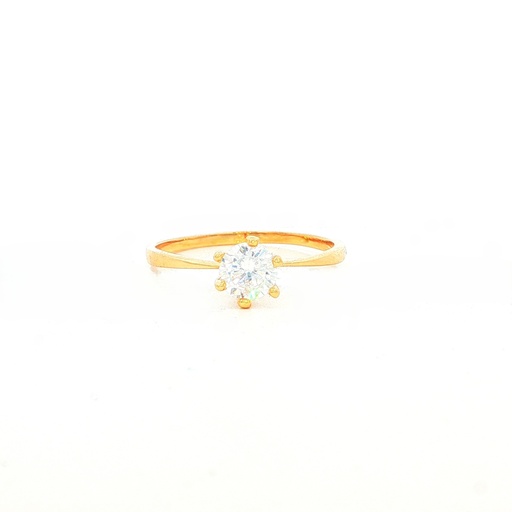 [CM548] ANILLOS SOLITARIOS ORO AMARILLO