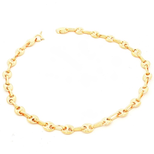 [REM55] PULSERA GUCCI GRANO NUMERO 1 ORO AMARILLO