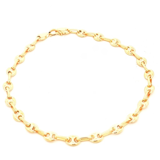 [REM57] PULSERA GUCCI GRANO NUMERO 1 ORO AMARILLO