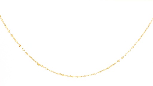 [RXDC025AMH45] CADENA CRISPETA ORO AMARILLO 