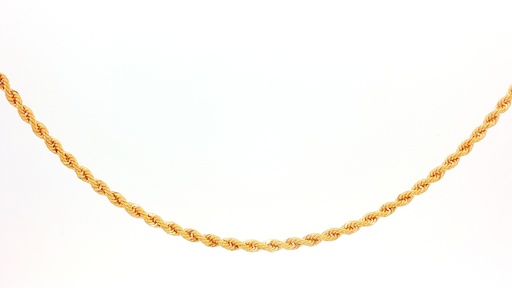 [40HVC091100150] CADENA FRANCISCANA ORO AMARILLO 