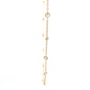 CADENA ESPECIAL CIRCONES ORO AMARILLO            