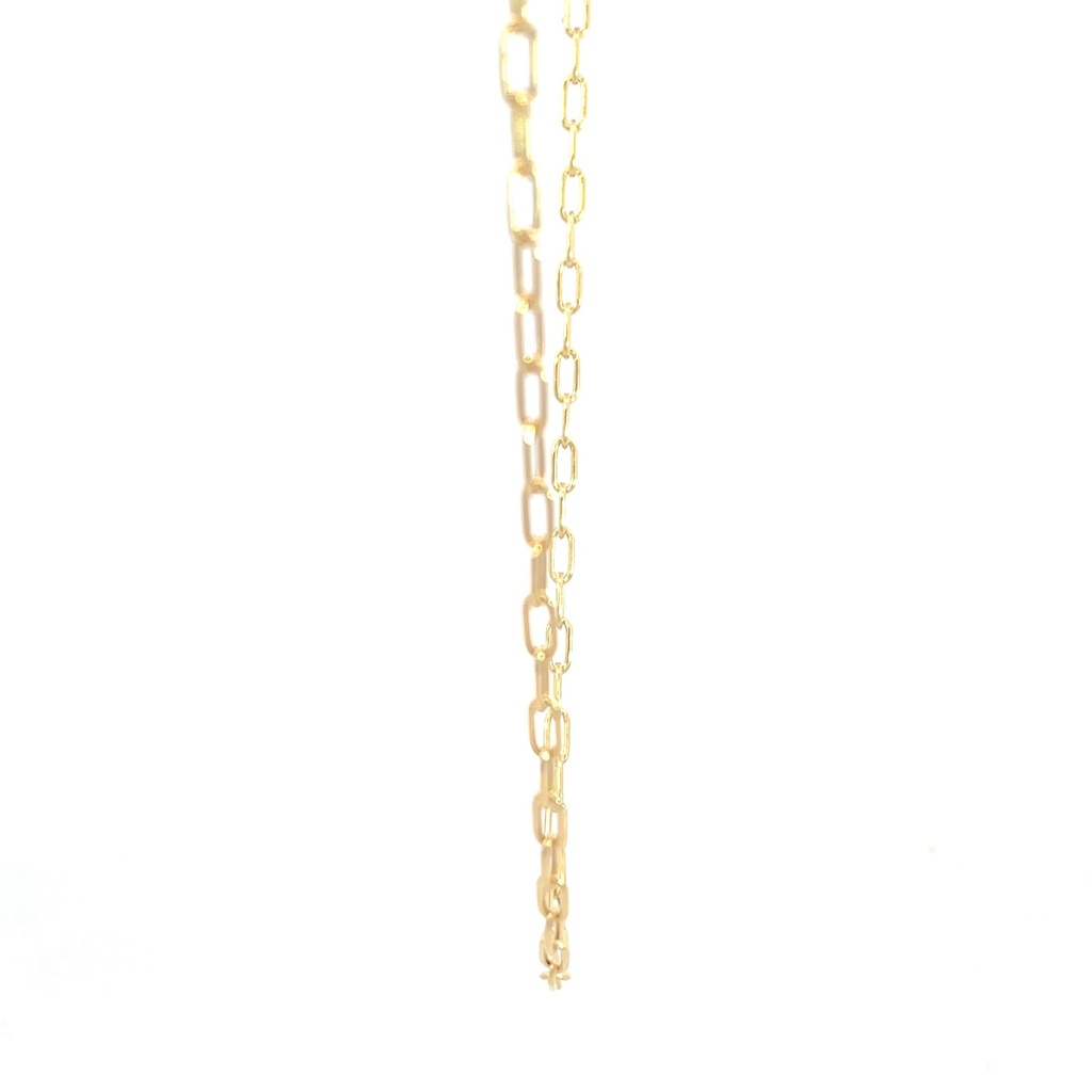CADENA PAPER CLIP ORO AMARILLO     