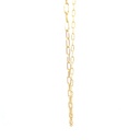 CADENA PAPER CLIP ORO AMARILLO     
