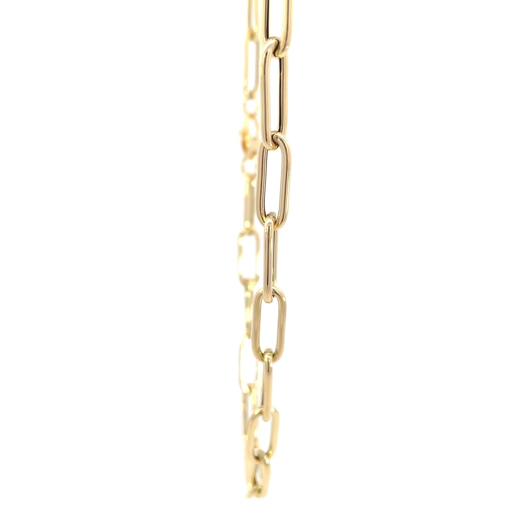 CADENA PAPER CLIP ORO AMARILLO            