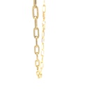 CADENA PAPER CLIP ORO AMARILLO            