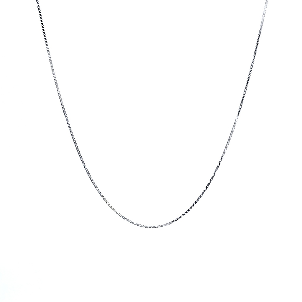 CADENA VENECIANA ORO BLANCO               
