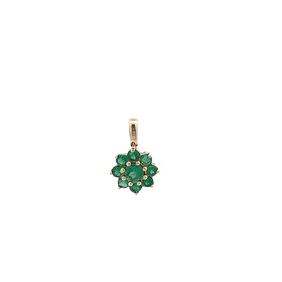 DIJE FLOR ESM 1,40 PTS OA