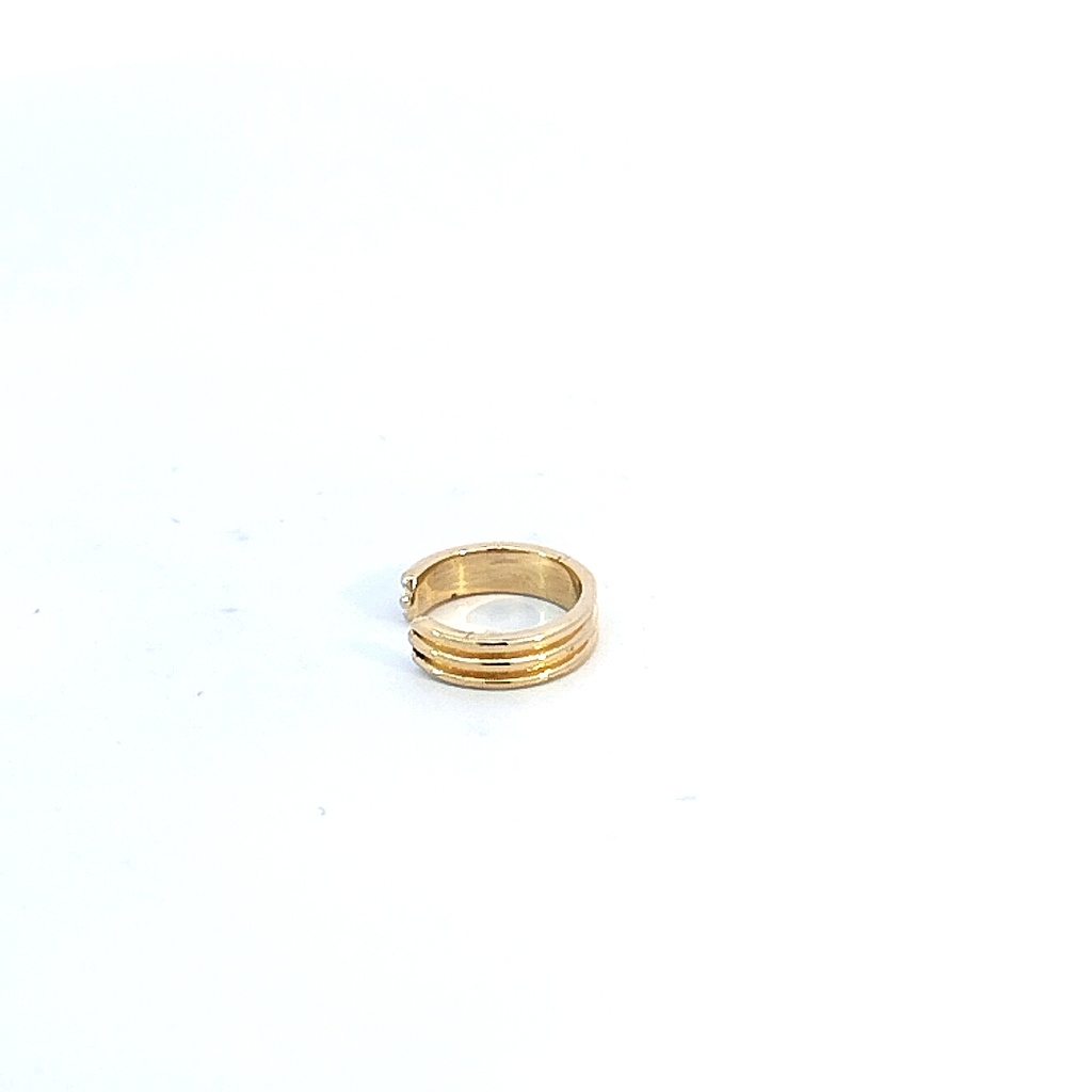 EAR CUFF RAYAS ORO AMARILLO            