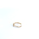 EAR CUFF TREBOL CUATRO HOJAS ORO AMARILLO      