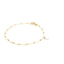 PULSERA ESTRELLA DOS OROS               