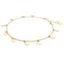 PULSERA ESTRELLITAS ORO AMARILLO               