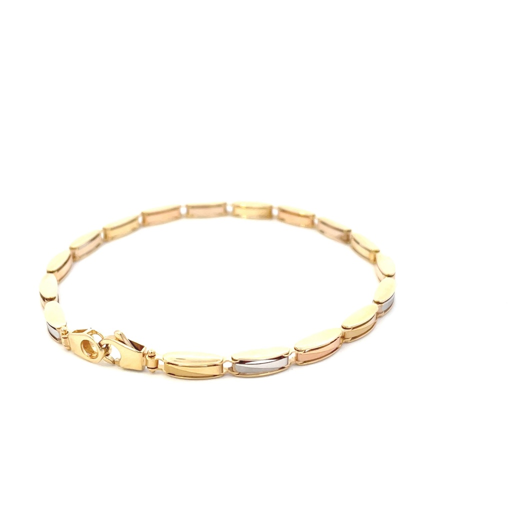 PULSERA TEJIDO ESPECIAL 3 OROS            