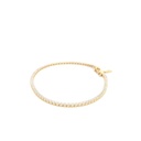 PULSERA TENIS ORO AMARILLO               