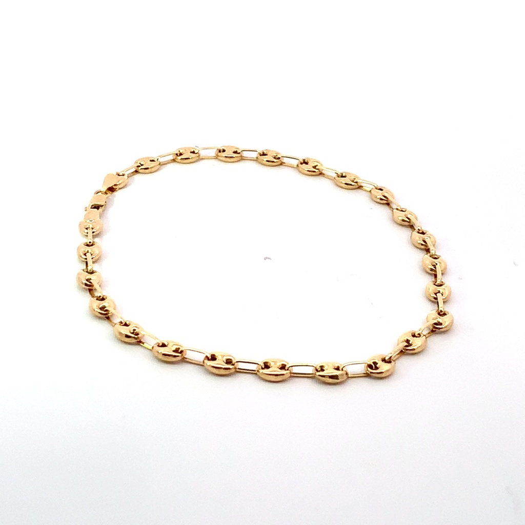 TOBILLERA GUCCI ORO AMARILO      