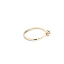 ANILLO FLOR DIAMANTE ORO AMARILLO            