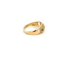ANILLO FLORES CASTING ORO AMARILLO     